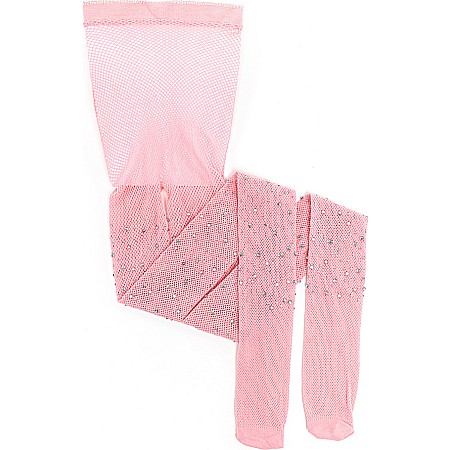 Rhinestone Tights (Light Pink)