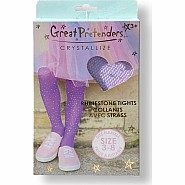 Rhinestone Tights (Lilac)