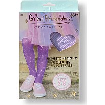 Rhinestone Tights (Lilac)