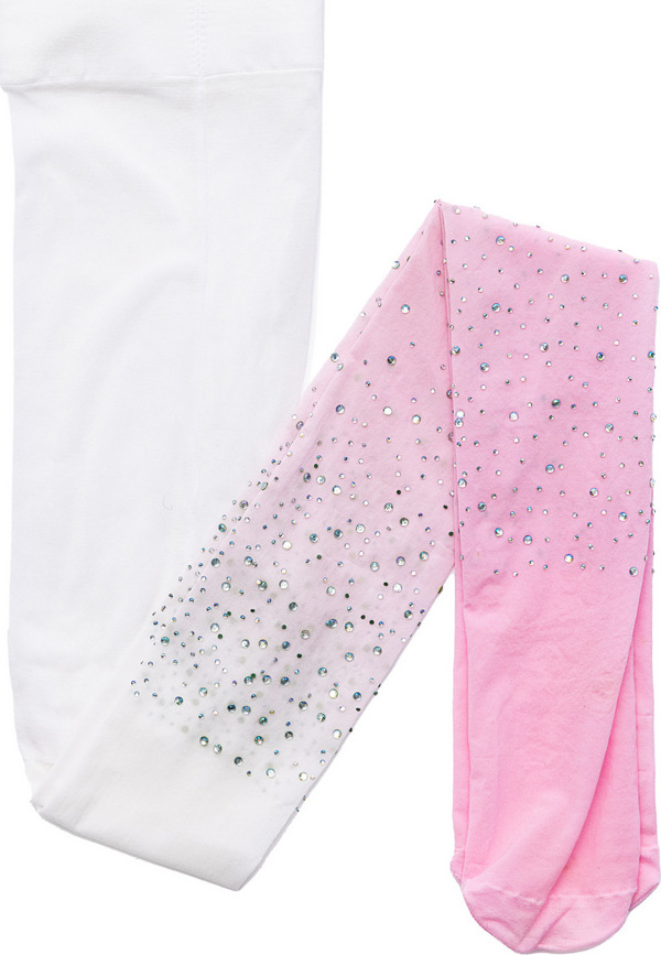 Rhinestone Tights Ombre Pink/White - Creative Education of Canada - Dancing  Bear Toys