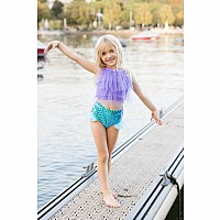 Mermaid Swimsuit (size 5-6)