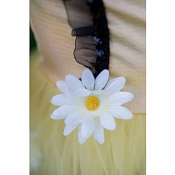 Bumble Bee Dress & Headband, Yellow/Black (Size 5-6)