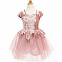 Holiday Ballerina Dress, Dusty Rose (Size 3-4)