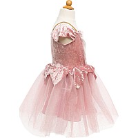 Holiday Ballerina Dress, Dusty Rose (Size 5-6)