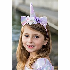 Alicorn Dress with Wings & Headband (Size 5-6)