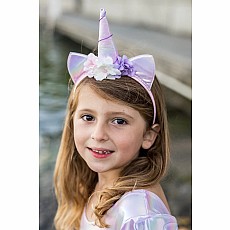 Alicorn Dress with Wings & Headband (Size 5-6)