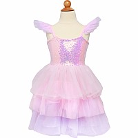 Ombre Dream Ruffle Dress (size 5-6)