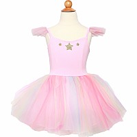 Rainbow Star Dress (size 5-6)