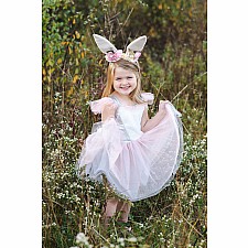 Woodland Bunny Dress & Headpiece (size 3-4)