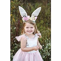 Woodland Bunny Dress & Headpiece (size 5-6)