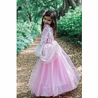 Pink Rose Princess Dress (Size 7-8)