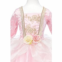 Pink Rose Princess Dress (Size 7-8)