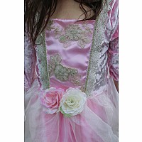 Pink Rose Princess Dress (Size 7-8)