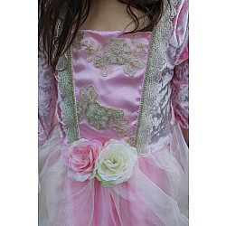 Pink Rose Princess Dress (Size 7-8)