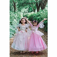 Pink Rose Princess Dress (Size 7-8)