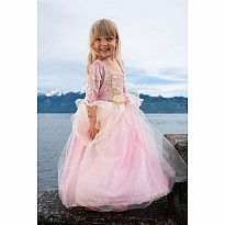 Pink Rose Princess Dress (Size 7-8)