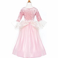 Pink Rose Princess Dress (Size 7-8)