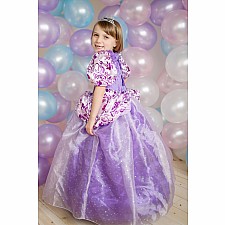 Royal Pretty Princess Lilac Dress (Size 7-8)