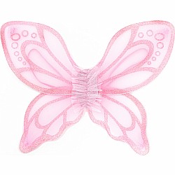 Pink Sequins Butterfly Dress & Wings (Size 5-7)