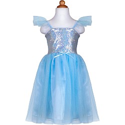 Sequins Princess Dress Blue  Great Pretenders USA