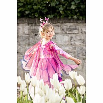 Butterfly Twirl Dress with Wings (Size 5-6)