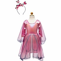 Butterfly Twirl Dress with Wings (Size 5-6)