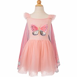 Sequins Secret Butterfly Twirl Dress with Wings (Size 5-6)