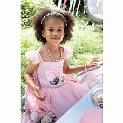 Sequins Secret Butterfly Twirl Dress with Wings (Size 5-6)