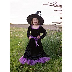 Vera The Velvet Witch Dress and Hat (Size 5-6)