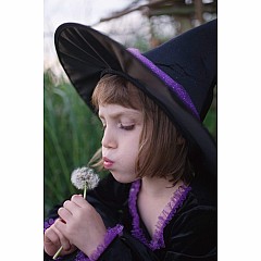 Vera The Velvet Witch Dress & Hat (Size 5-6)
