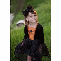 Sybil The Spider Witch Dress & Headband (Size 3-4)