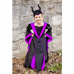 Villain Princess Dress and Headpiece (Size 5-6)