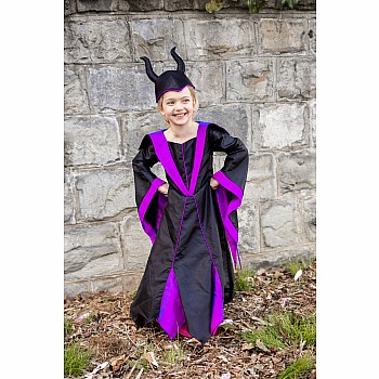 Villain Princess Dress and Headpiece (Size 5-6)