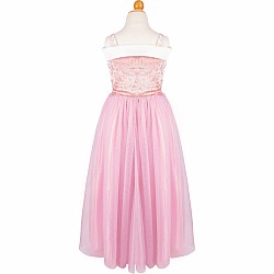 Velvety Soft Sleeping Sweetheart Princess Gown with Arm Warmers (Size 3-4)