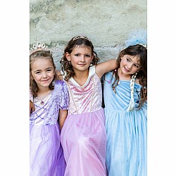 Velvety Soft Sleeping Sweetheart Princess Gown with Arm Warmers (Size 3-4)