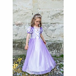 Velvety Soft Once Upon a Tower Princess Dress(Size 7-8)