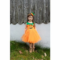 Pumpkin Patch Princess Dress (Size 5-6)