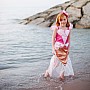 Mermaid Dress & Headband (Size 5-6)