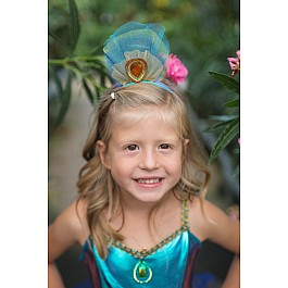 Pretty Peacock Dress  Headband