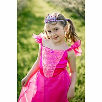 Hot Pink Party Princess Dress (size 3-4)