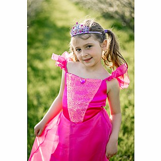 Hot Pink Party Princess Dress (size 3-4)