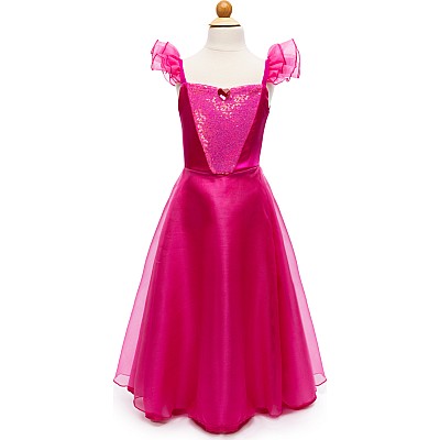 Hot Pink Party Princess Dress (Size 5-6)