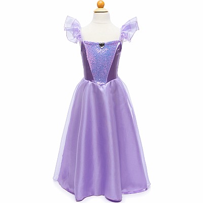 Party Princess Dress, Lilac (Size 5-6)