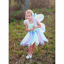 Butterfly Dress with Wings and Wand