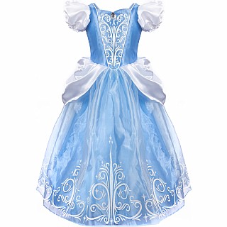 Once Upon a Princess Glass Slipper Dress (Size 2-3)
