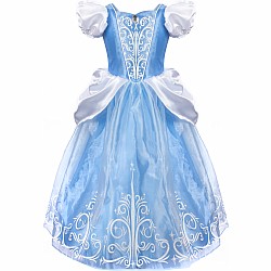  Once Upon a Princess Glass Slipper Dress (Size 5-6)