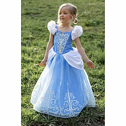  Once Upon a Princess Glass Slipper Dress (Size 5-6)