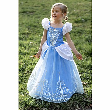  Once Upon a Princess Glass Slipper Dress (Size 5-6)