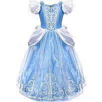Once Upon a Princess Glass Slipper Dress (Size 7-8)