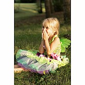 Fairy Blooms Deluxe Dress Green (Size 5-6)